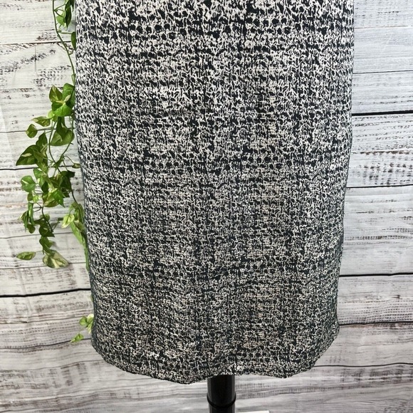 Mynt1792 Skirt Plus size 26W Black Pink Animal Print Straight Knee Career Zipper - Picture 7 of 15